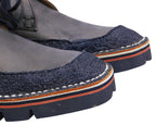 Issey Miyake brown chukka boots