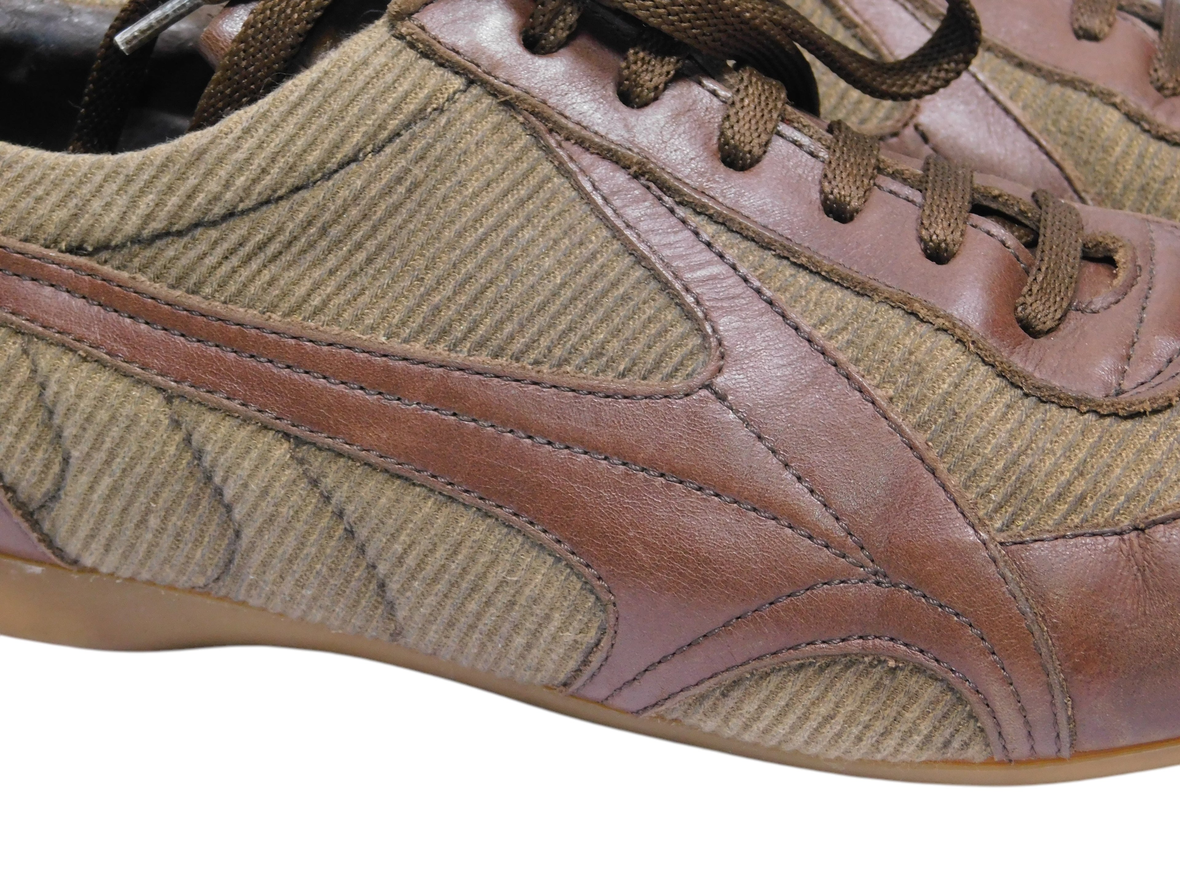 Dolce Gabbana leather brown shoes