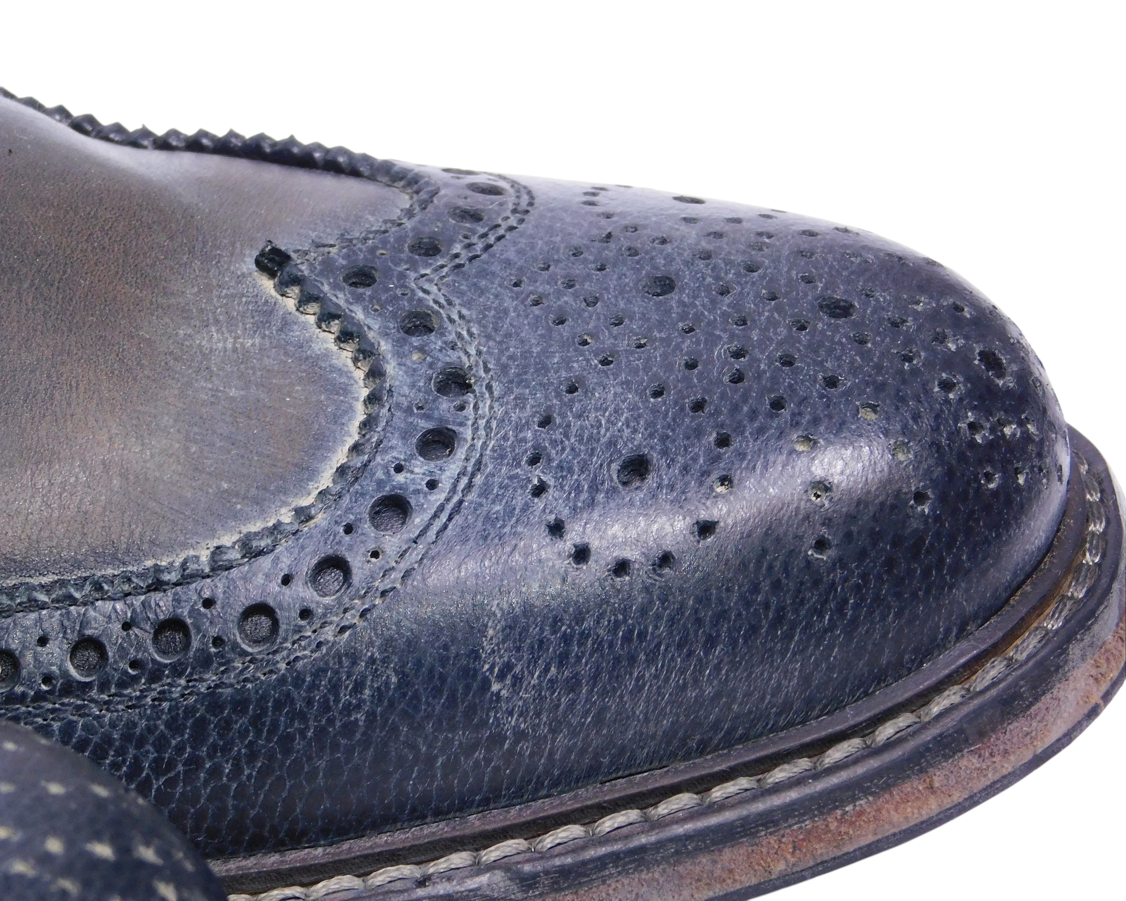 John Varvatos wingtip brogue shoes