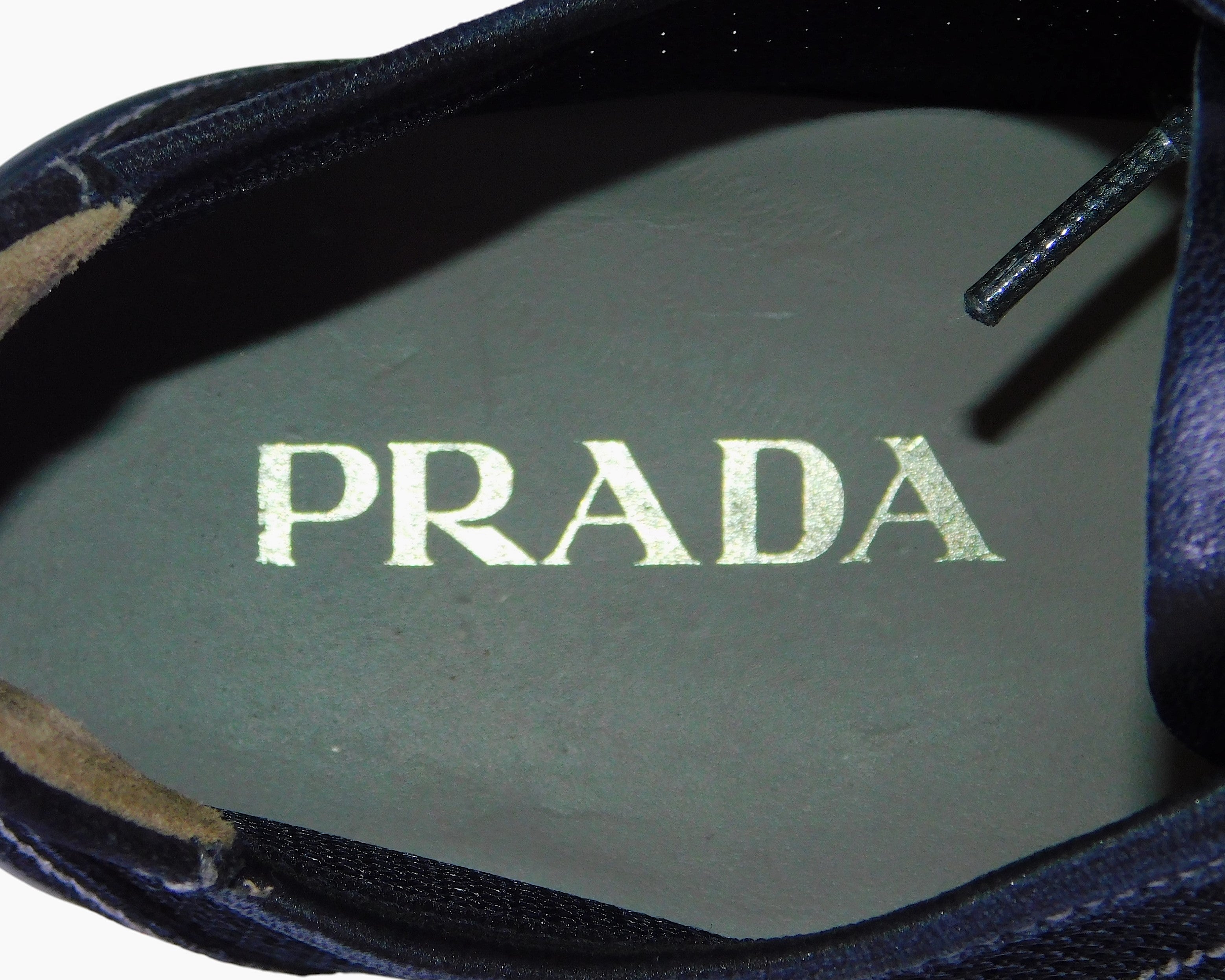 Prada Linea Rossa black sneakers