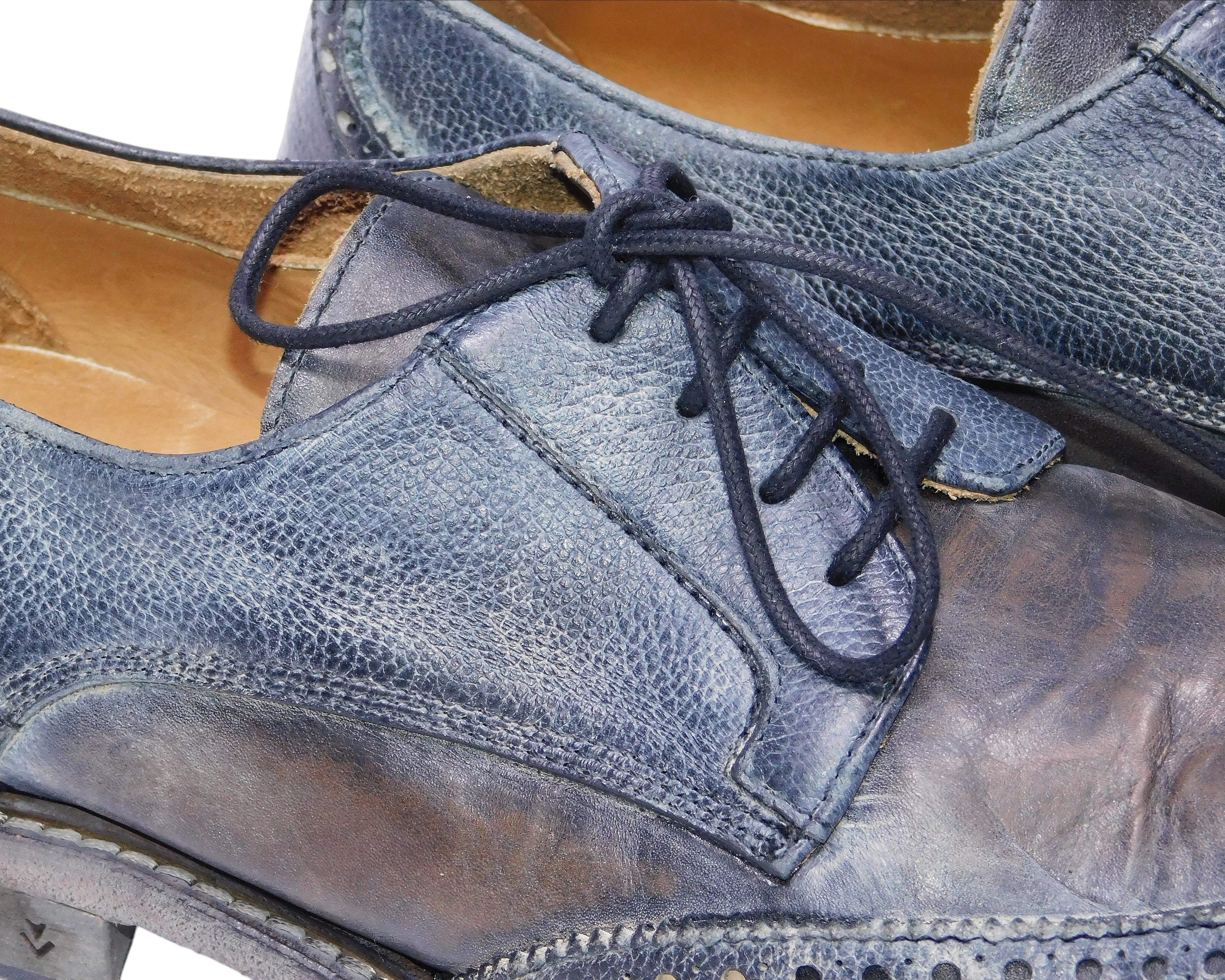 John Varvatos wingtip brogue shoes