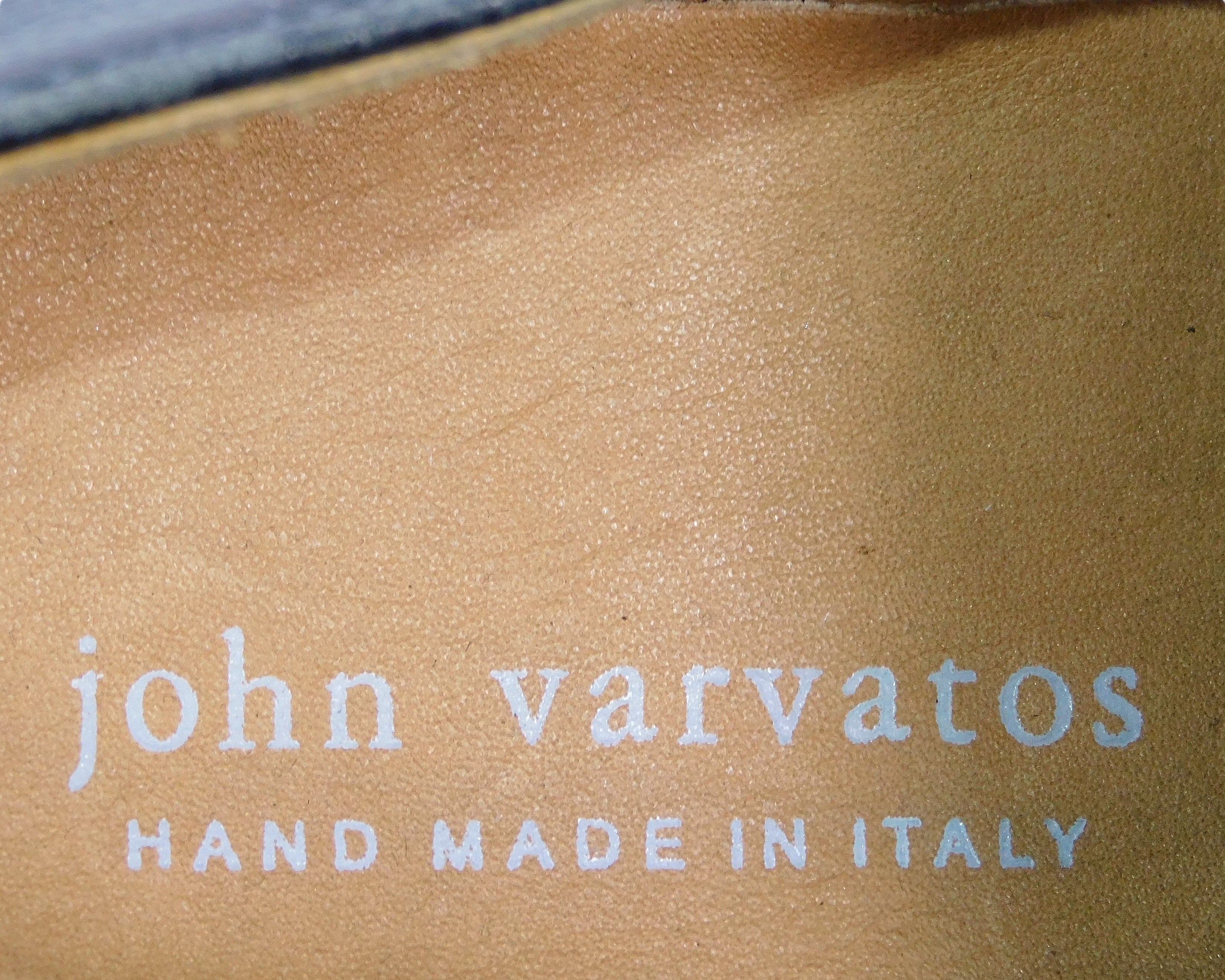John Varvatos wingtip brogue shoes