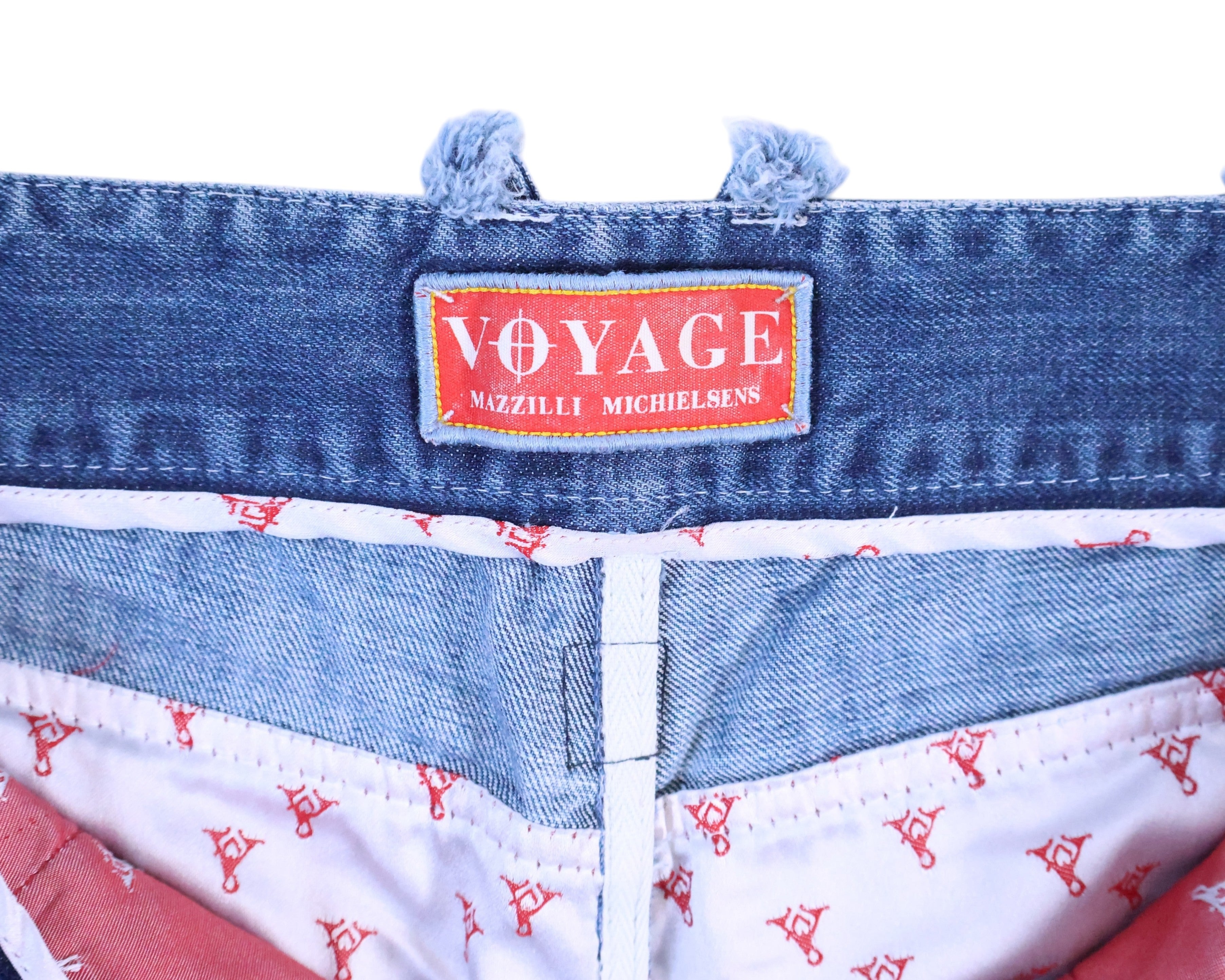 Voyage Mazzilli Michielsens jeans with subtle scratch design