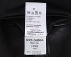 Dolce & Gabbana black leather vest