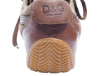 Dolce Gabbana leather brown shoes