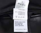 Dolce & Gabbana black leather vest