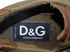 Dolce Gabbana leather brown shoes