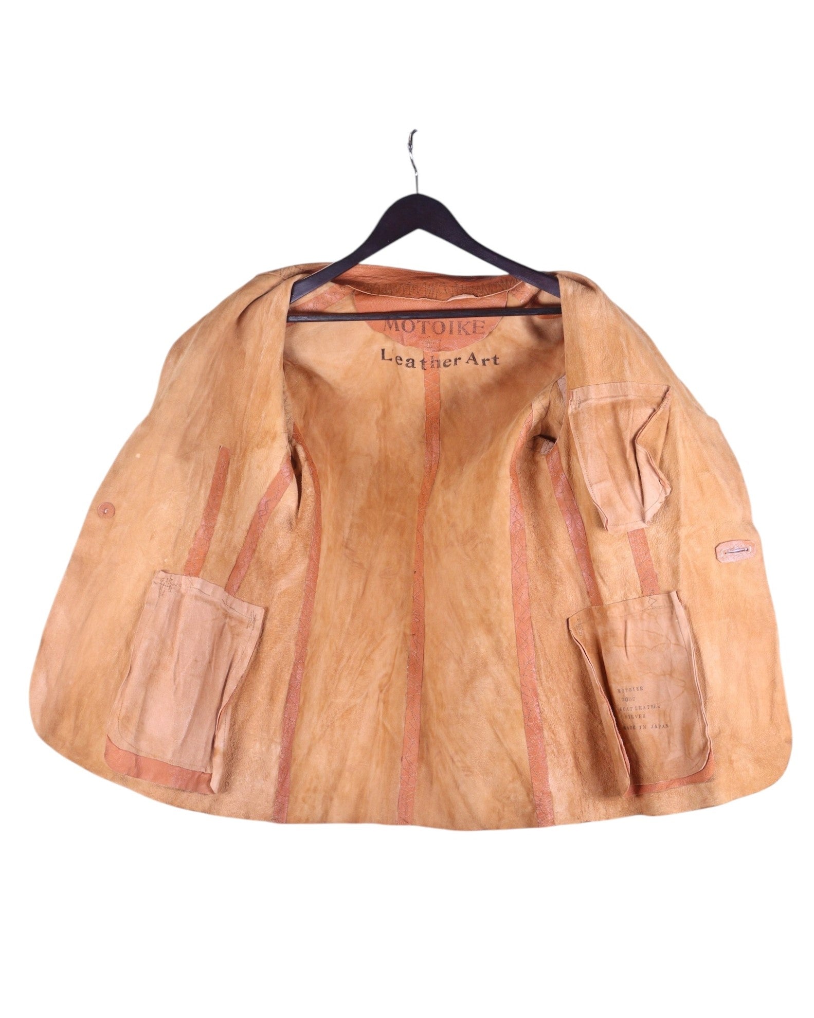 Motoike 2007 goat leather art Jacket
