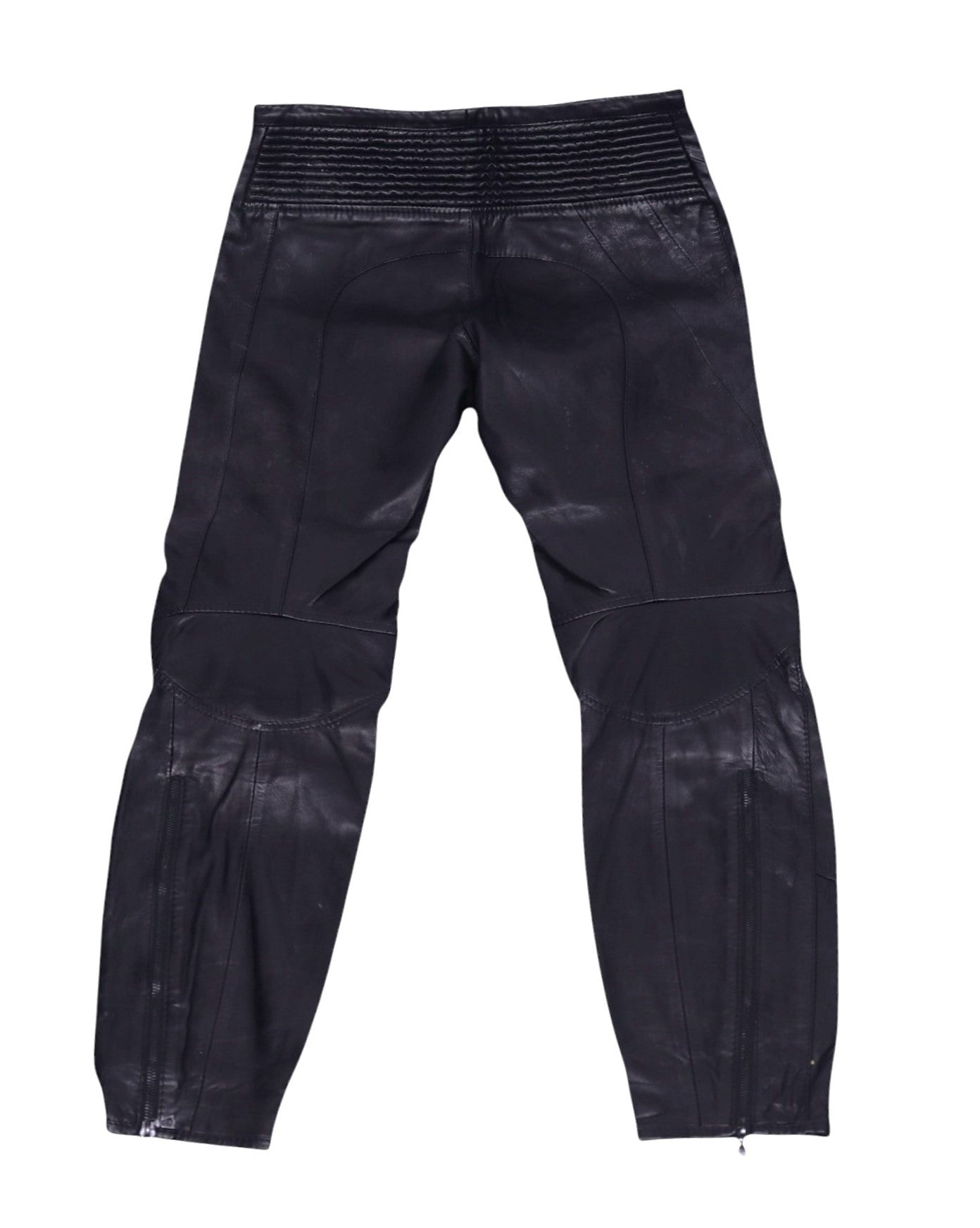 Gianfranco Ferre padded leather pants