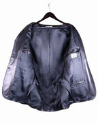 La Matta Classic black leather blazer