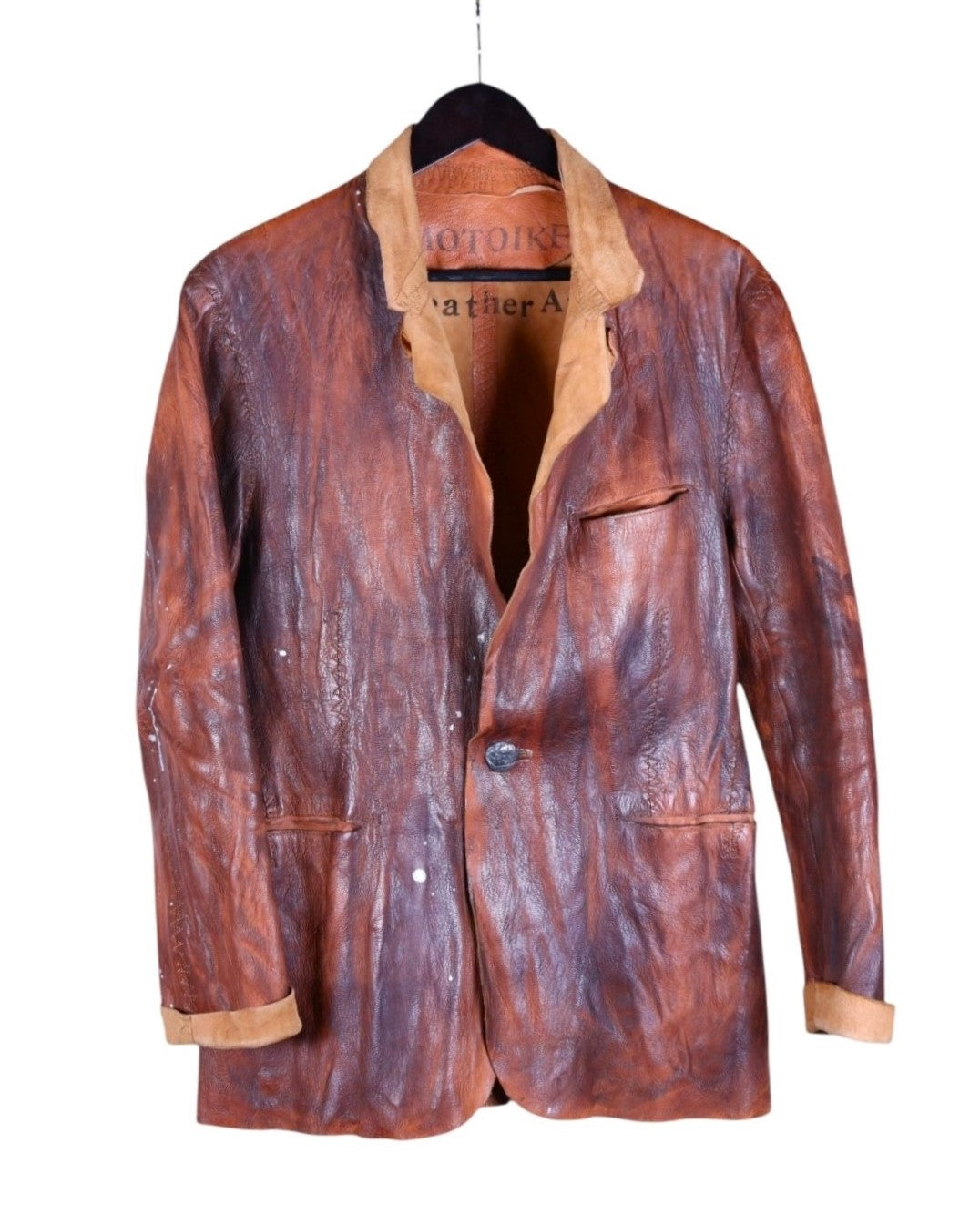 Motoike 2007 goat leather art Jacket
