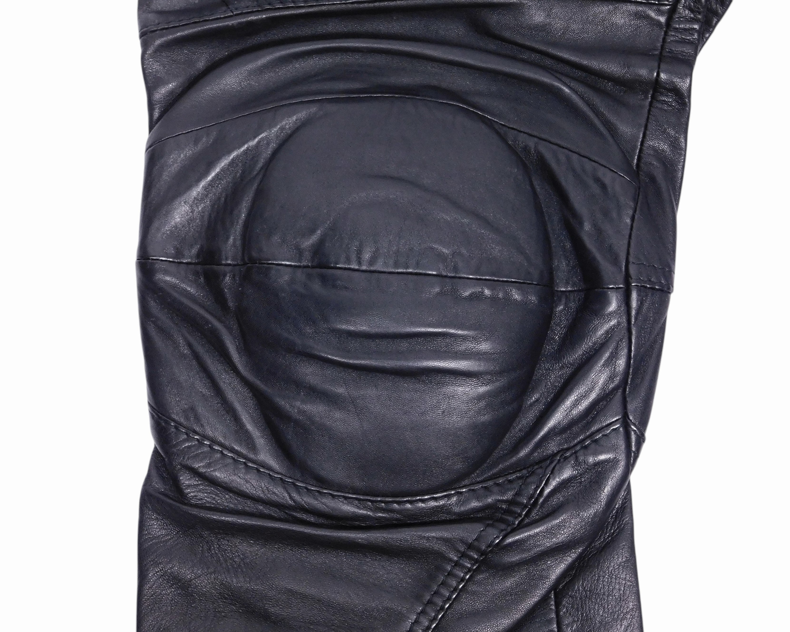 Gianfranco Ferre padded leather pants