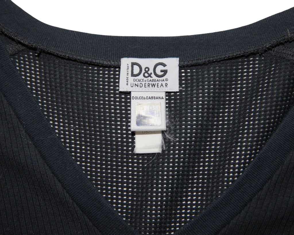 Dolce & Gabbana Underwear mesh-paneled shirt