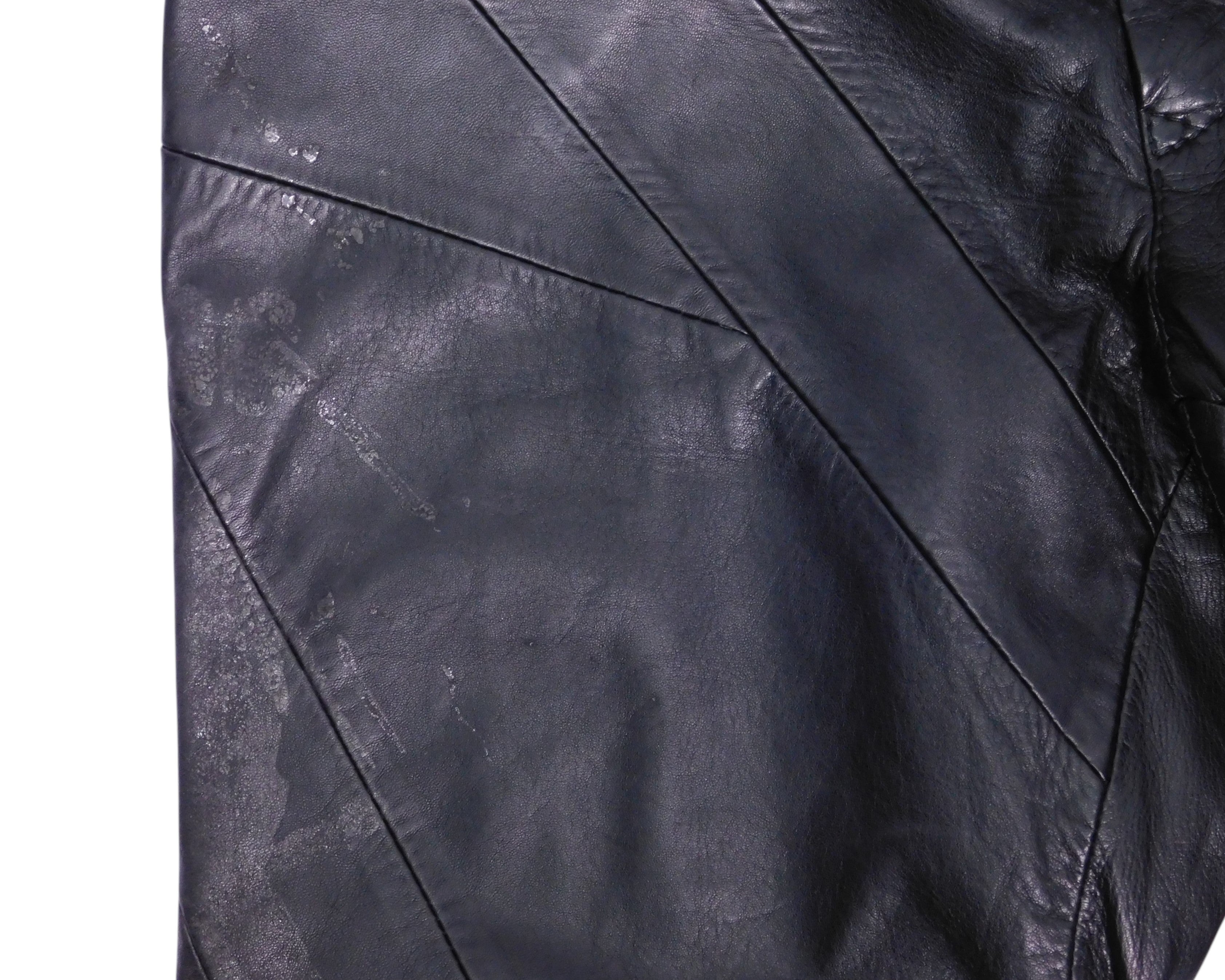 Gianfranco Ferre padded leather pants