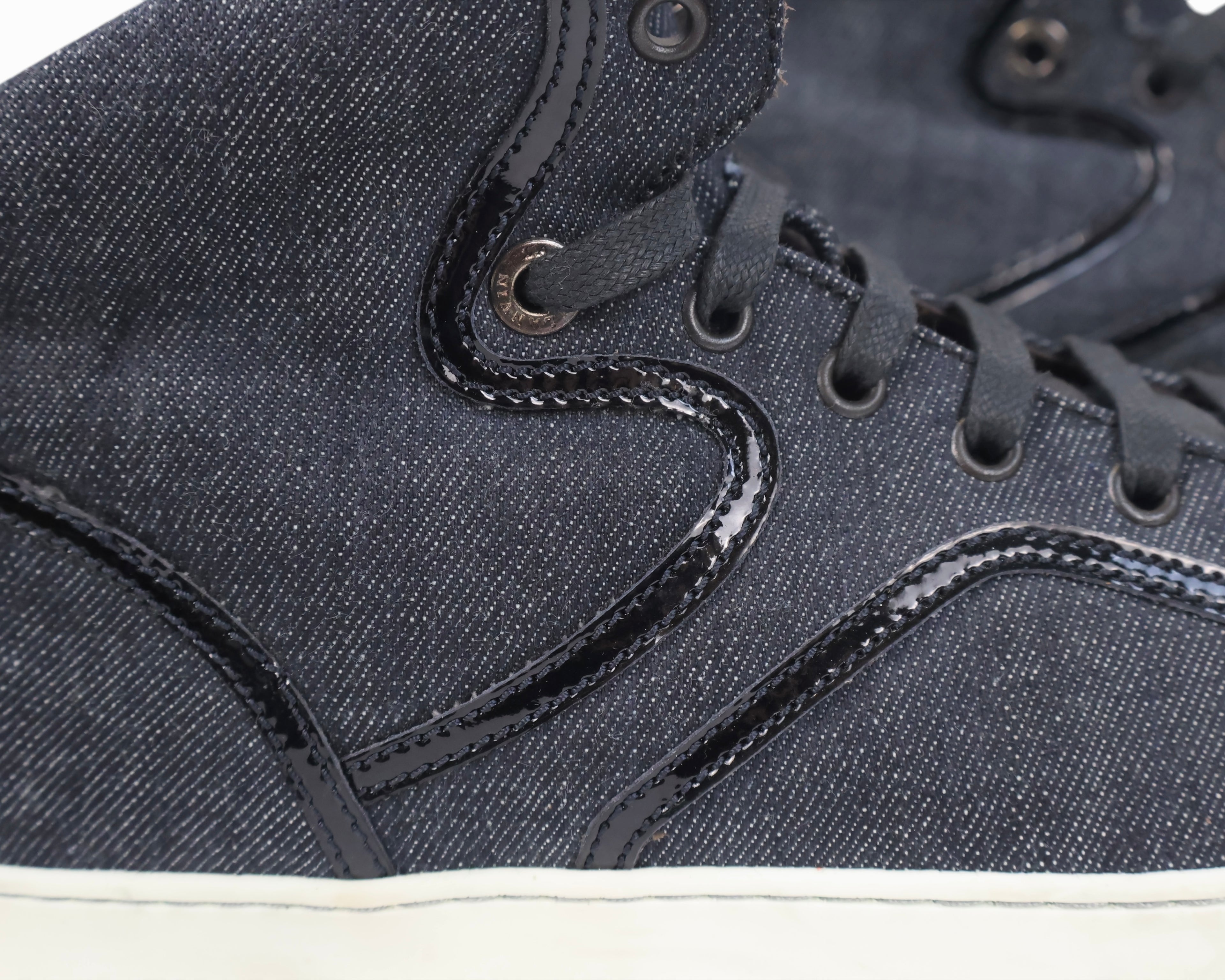 Lanvin black high-top sneakers