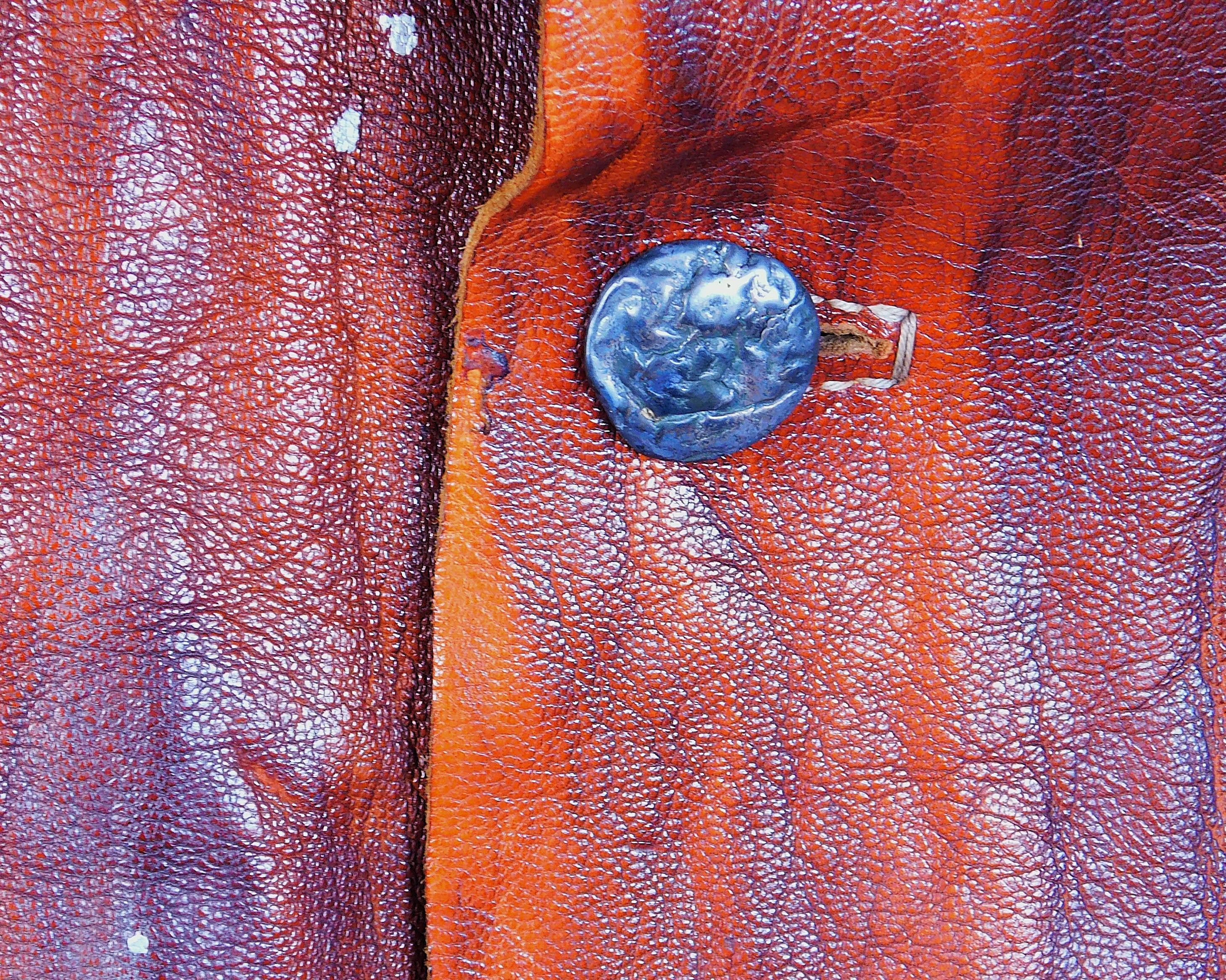Motoike 2007 goat leather art Jacket