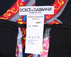 Dolce and Gabbana 90s graphic print trousers