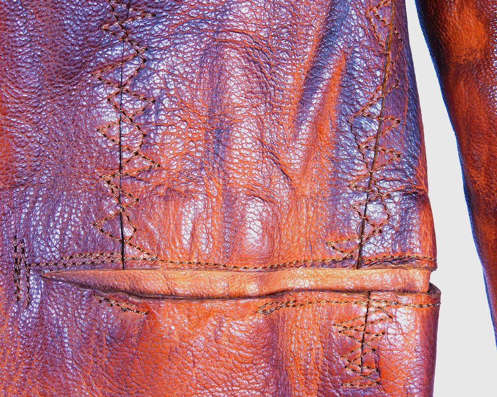 Motoike 2007 goat leather art Jacket