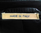 La Matta Classic black leather blazer