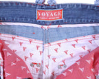 Voyage Mazzilli Michielsens crocodile rhinestones jeans