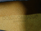 Dolce Gabbana brown and beige leather shoes