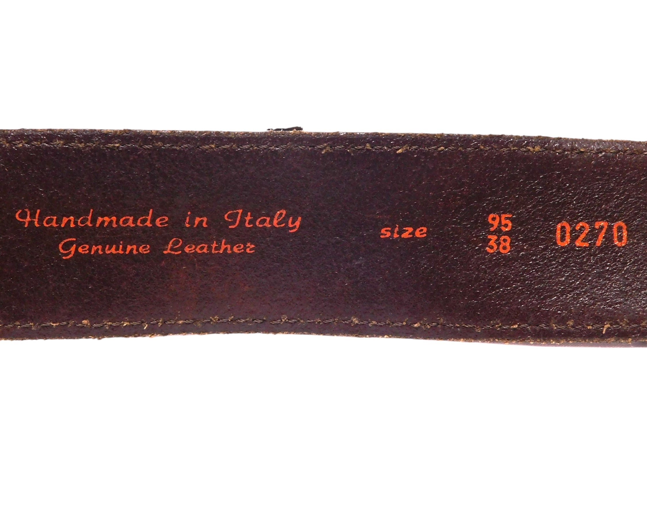 Devil’s skin by Guido Angeloni belt