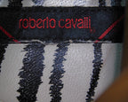 Roberto Cavalli tan-beige tall leather boots
