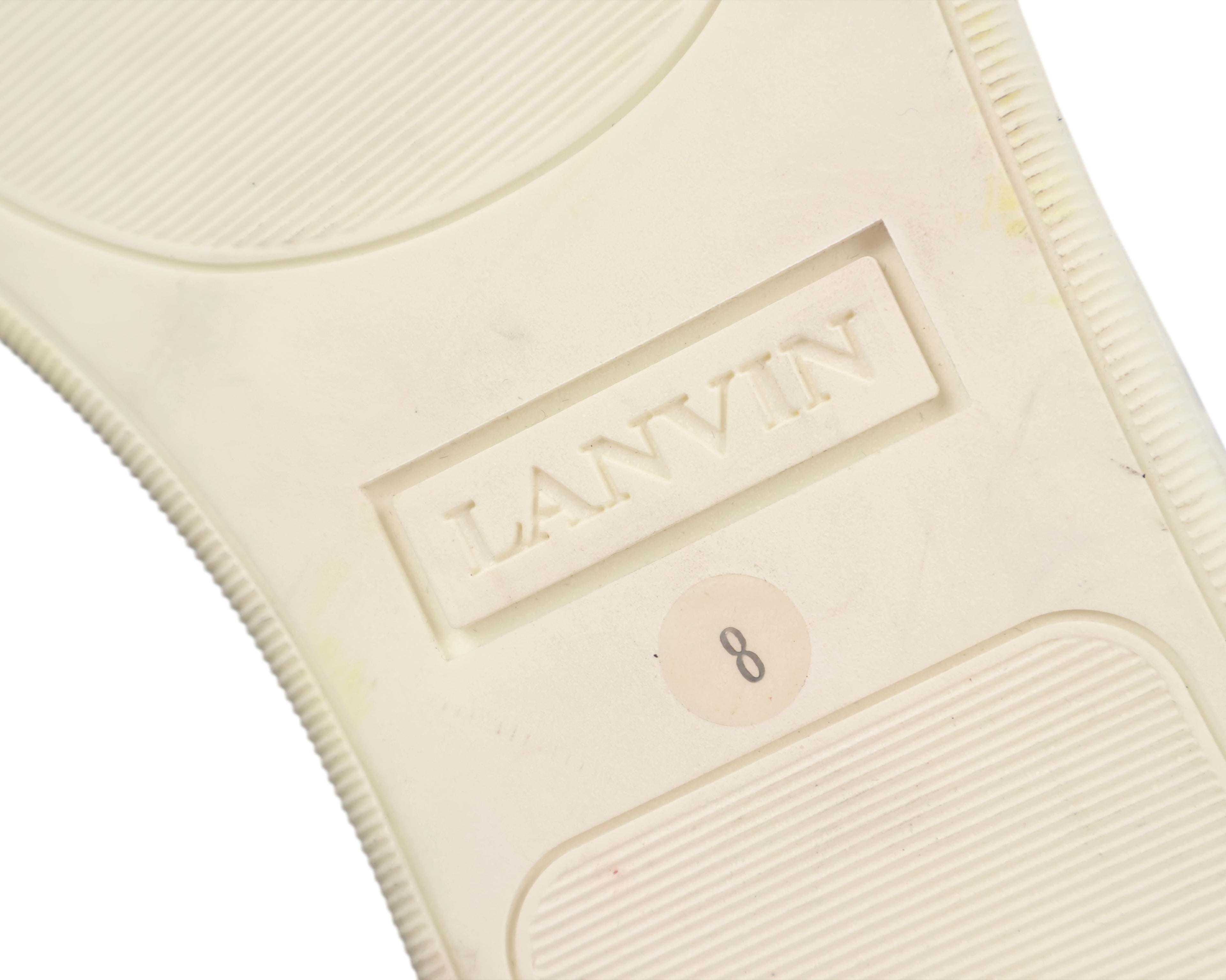 Lanvin black high-top sneakers