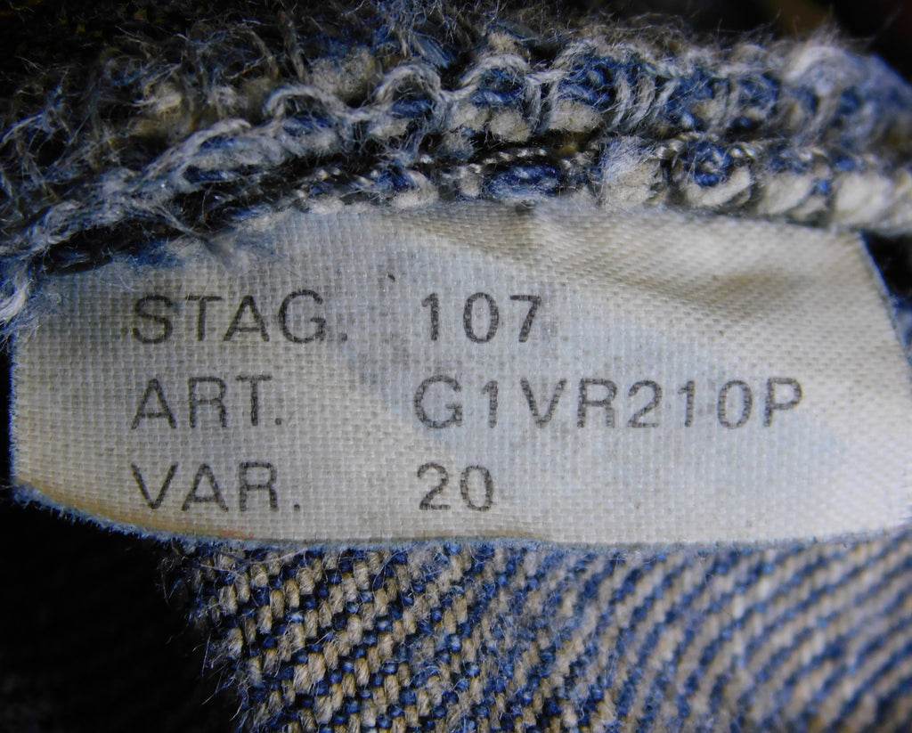 Roberto Cavalli flowers embroidery jeans