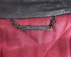 La Matta leather Jacket with metallic embellishment