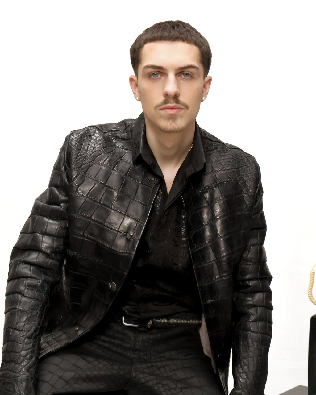 Isaac Sellam for L’Éclaireur, Crocodile Leather Jaket