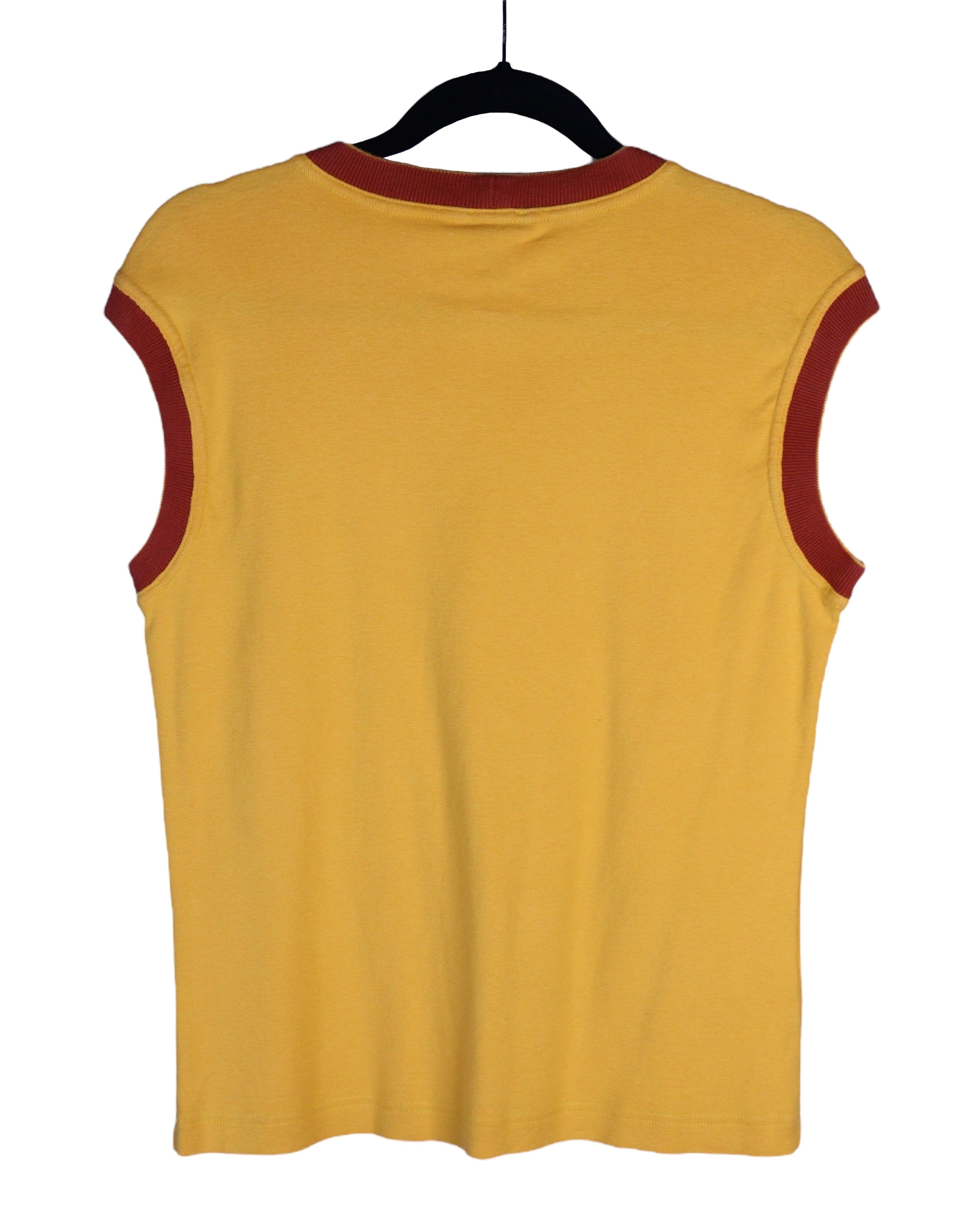Dolce Gabbana yellow shirt