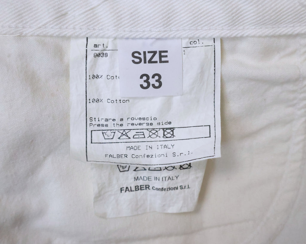 Voyage Mazzilli Michielsens white jeans with stone embroidery