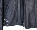La Matta leather Jacket with metallic embellishment