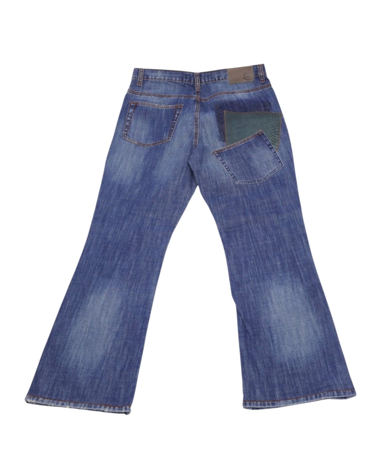 Roberto Cavalli patchwork jeans