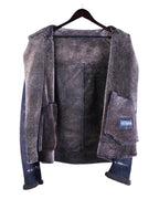 Bill Tornade leather jacket with wool lining