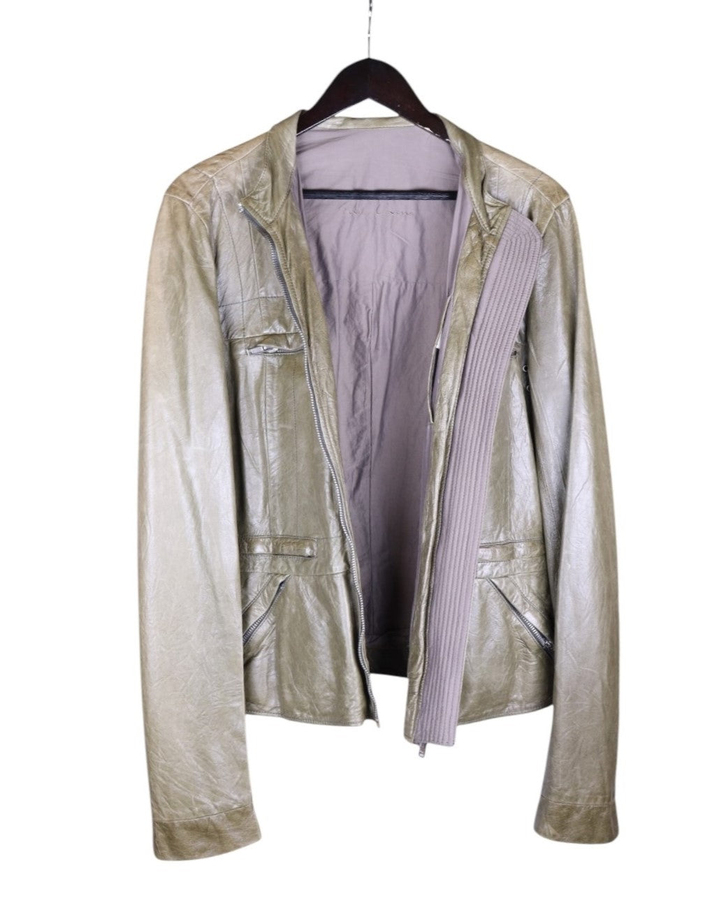 Rick Owens Olmar and Miltra leather jacket