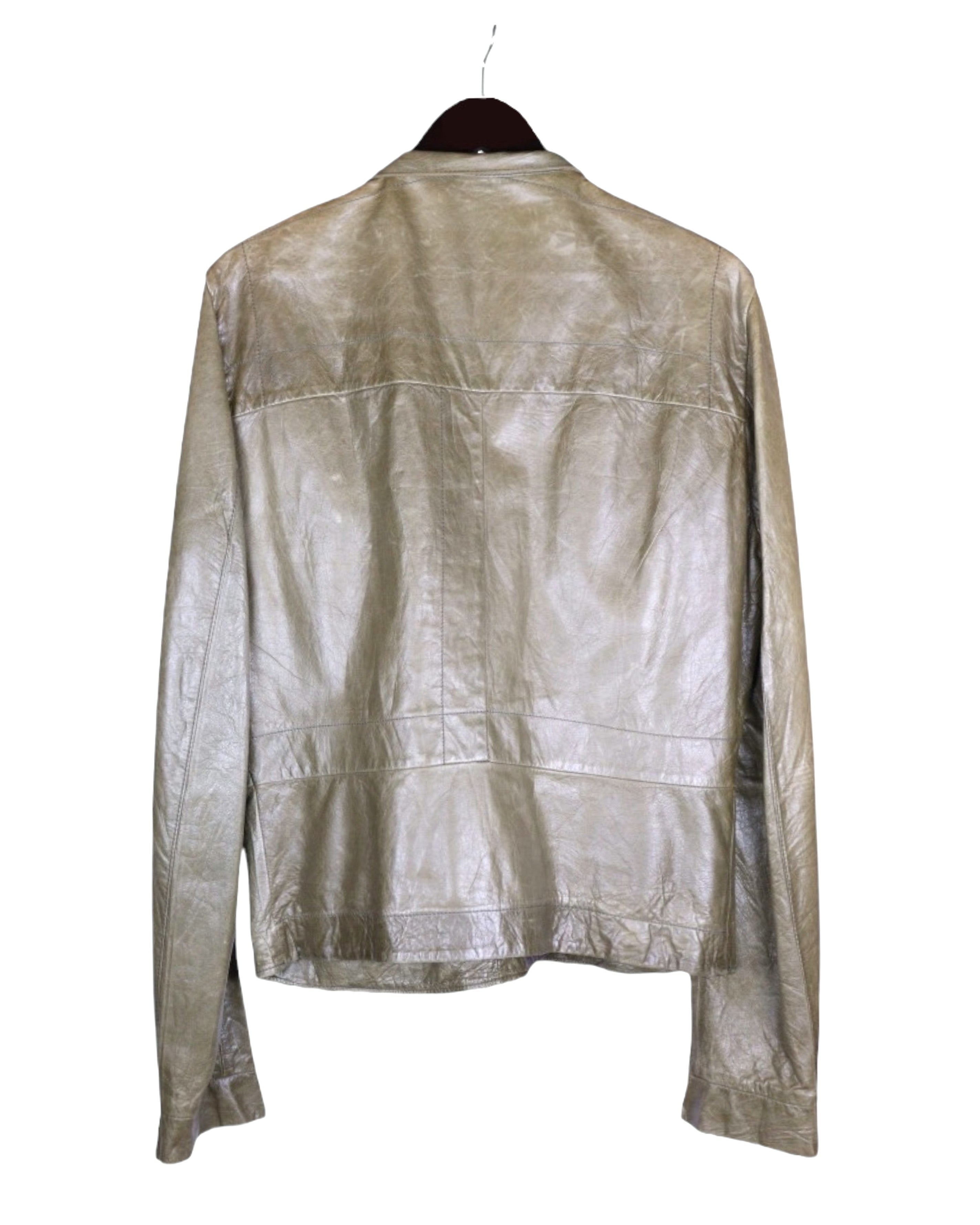 Rick Owens Olmar and Miltra leather jacket