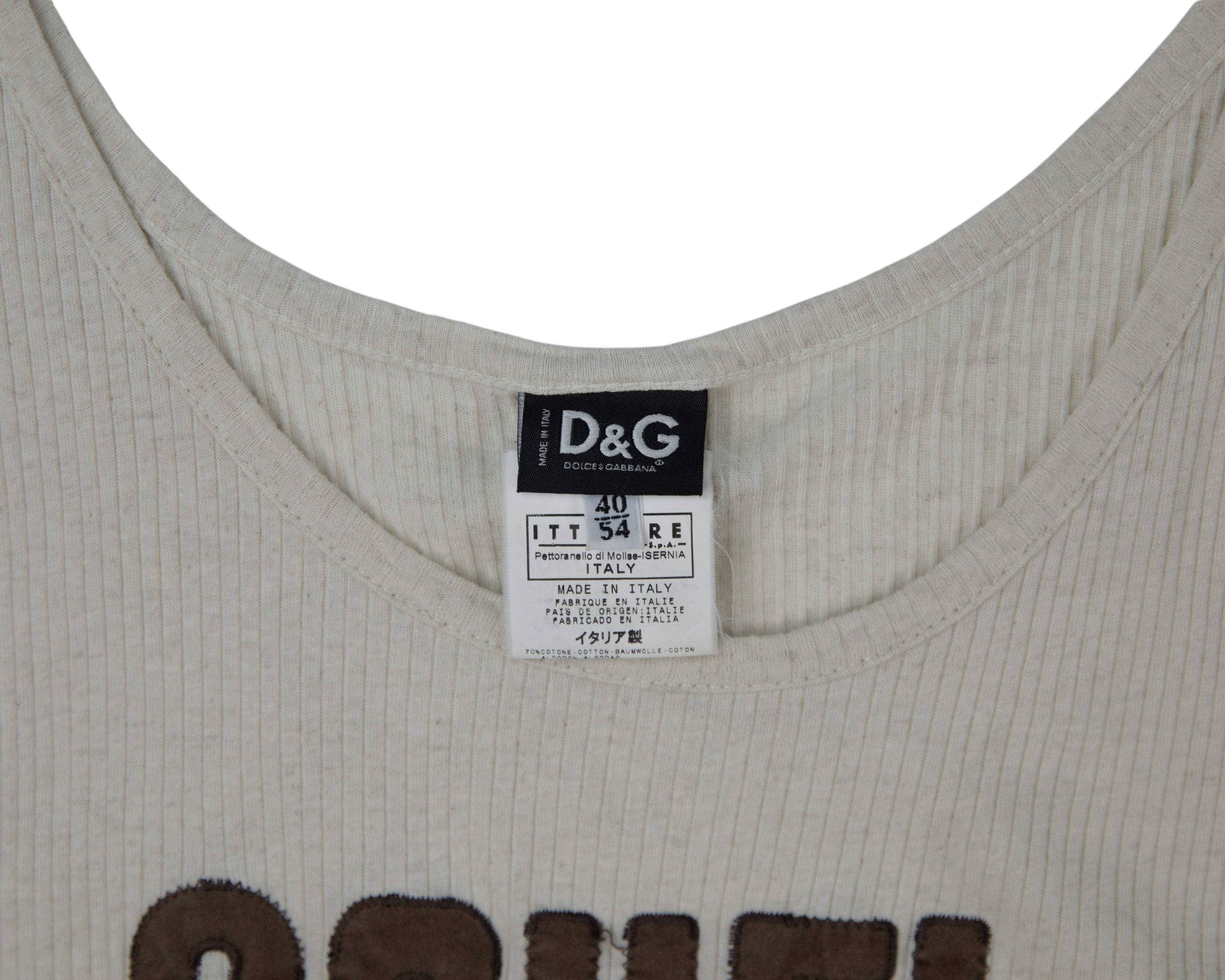 Dolce Gabbana Cruel Summer tank top