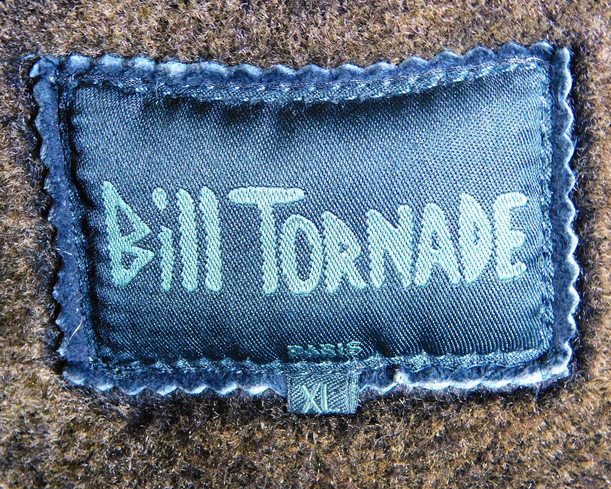 Bill Tornade leather jacket with wool lining