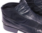 Roberto Cavalli black leather shoes