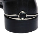 Roberto Cavalli black leather shoes