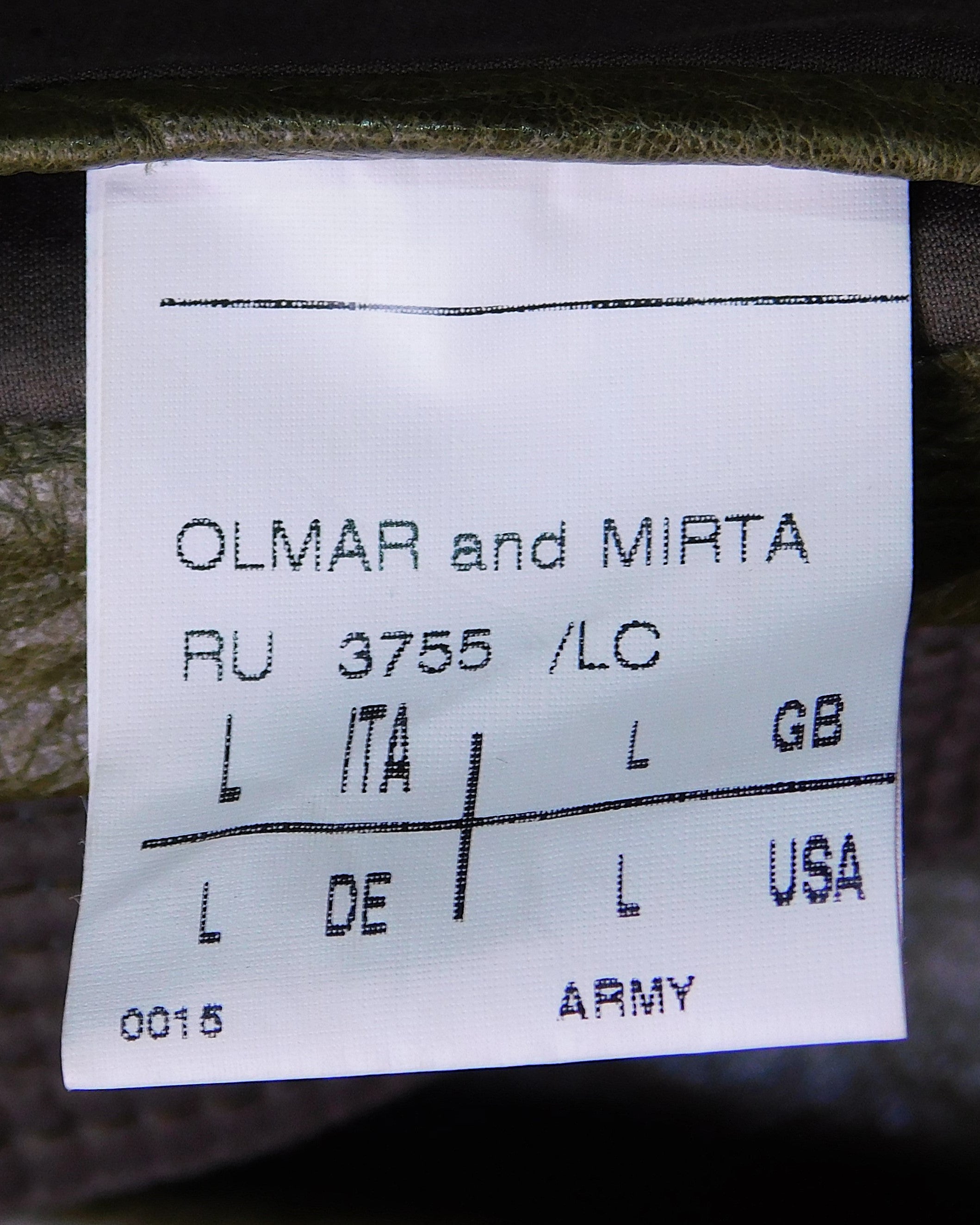 Rick Owens Olmar and Miltra leather jacket