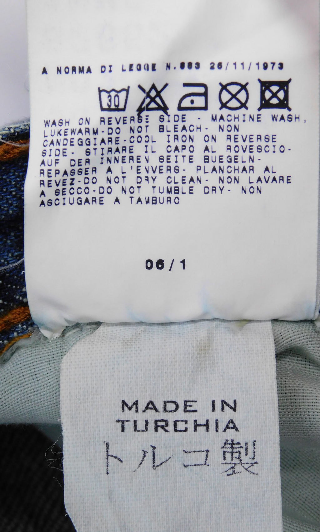 Roberto Cavalli patchwork jeans