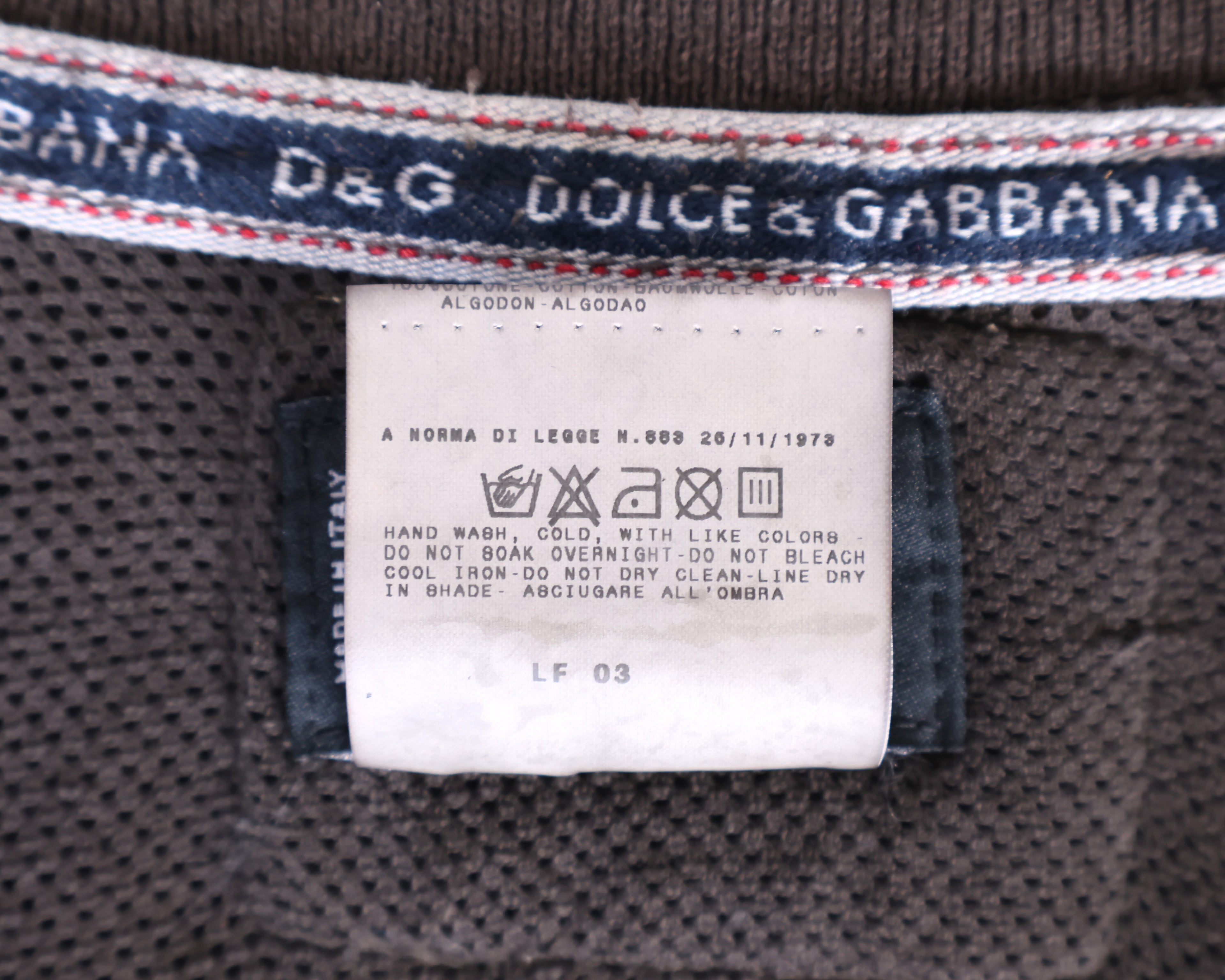 Dolce & Gabbana 2003 vest