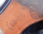 Roberto Cavalli black leather shoes