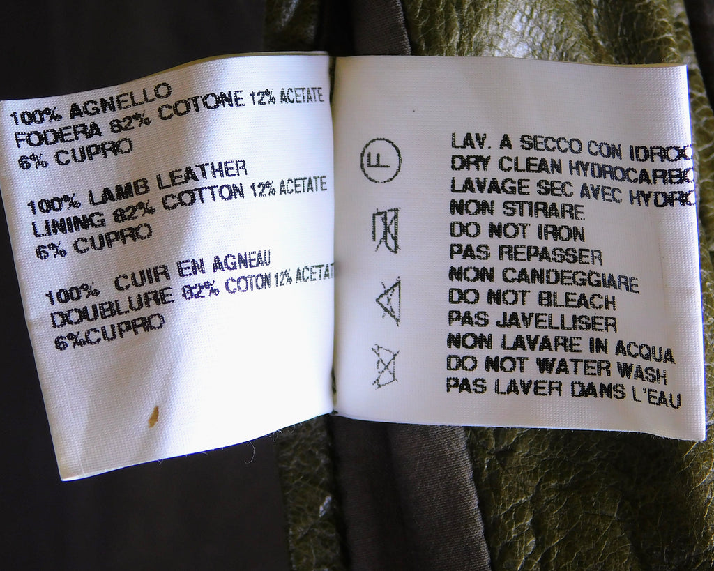 Rick Owens Olmar and Miltra leather jacket