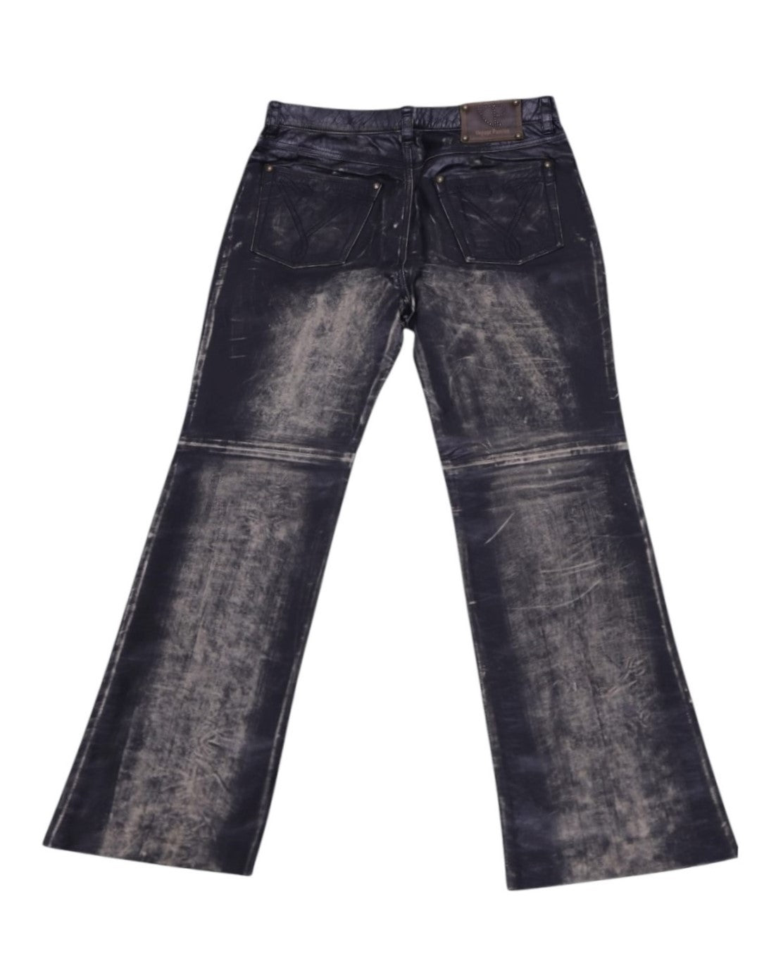 Voyage Passion black leather pants