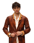 Motoike 2007 goat leather art Jacket