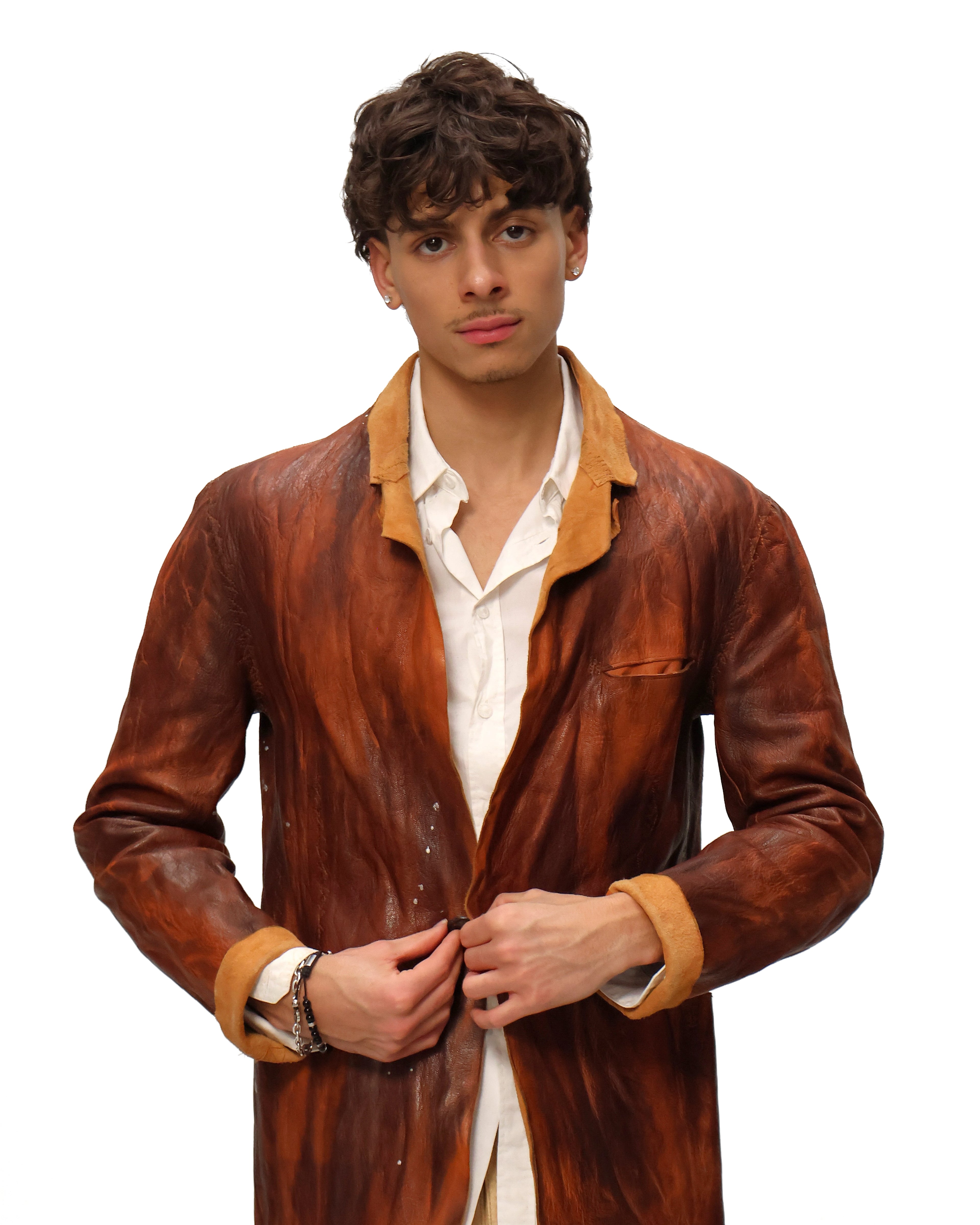 Motoike 2007 goat leather art Jacket